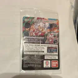 Bandai One Piece CCG Monkey D. Luffy US Voyage Promo Holo Card - Image 2