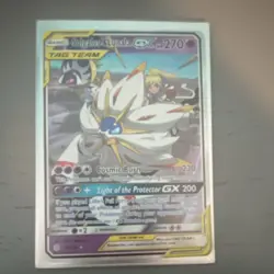 Pokemon Solgaleo & Lunala GX Cosmic Eclipse 75/236 Holo Ultra Rare Card - Image 1