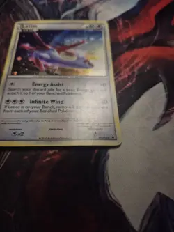 2010 POKEMON Card TCG Latias HGSS10 Black Star Promos Cosmos HOLO Holofoil LP/MP - Image 2