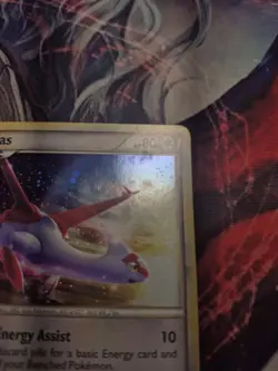 2010 POKEMON Card TCG Latias HGSS10 Black Star Promos Cosmos HOLO Holofoil LP/MP - Image 4