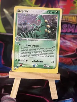Pokemon Sceptile EX Ruby & Sapphire Holo Rare 11/109 120 HP Trading Card 2003 - Image 1
