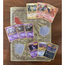 Pokemon Card Japanese Neo Genesis Premium File 2 Folder Vintage Near Mint - F/S - Image 1