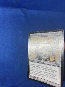 FOIL LOXODON WARHAMMER LP Mirrodin Original mtg Magic fast shipping - Image 3