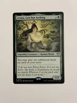 Azusa, Lost but Seeking Commander Masters Regular NM - Image 1