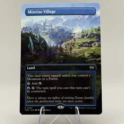 MTG Tarkir Dragonstorm - Mistrise Village (Borderless) - TDM - NM - Image 1