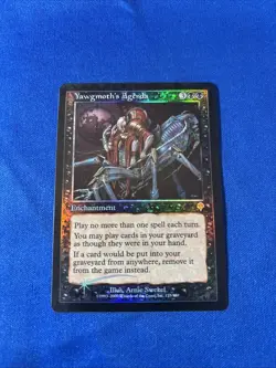 FOIL YAWGMOTH’S AGENDA LP Invasion mtg Magic fast shipping - Image 1