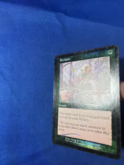 FOIL RECLAIM LP+ 7th Seventh Edition Original mtg Magic fast shipping - Image 3