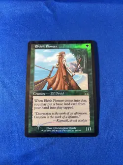 FOIL ELVISH PIONEER LP Onslaught Original mtg Magic fast shipping - Image 1