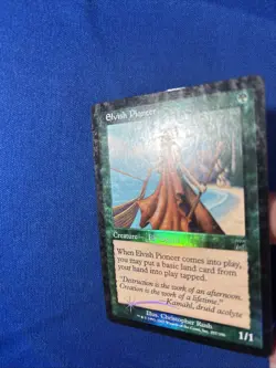 FOIL ELVISH PIONEER LP Onslaught Original mtg Magic fast shipping - Image 3