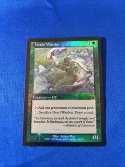 FOIL HEART WARDEN LP Urza’s Destiny mtg Magic fast shipping - Image 1