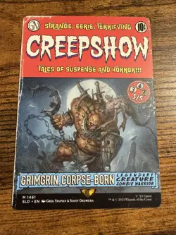 MTG Magic The Gathering Secret Lair CREEPSHOW Grimgrin Corpse Born - Image 1