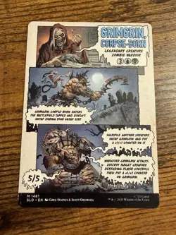 MTG Magic The Gathering Secret Lair CREEPSHOW Grimgrin Corpse Born - Image 2