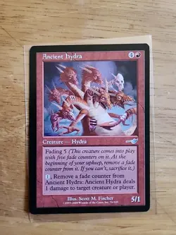 Ancient Hydra - Nemesis - MTG Magic - Uncommon - Red Creature - Image 1