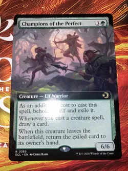 Champions of the Perfect (Extended Art) Lorwyn Eclipsed Regular - Image 1