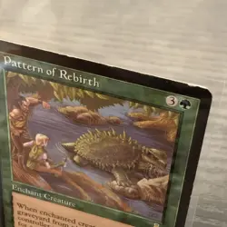 Magic: The Gathering Pattern of Rebirth Rare Green Enchantment Urza's Destiny R… - Image 3