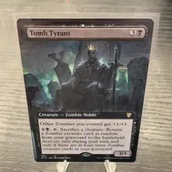 Magic: The Gathering Tomb Tyrant Rare Black Creature Extended Art Commander: In… - Image 1