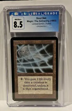 MTG - Limited Edition Alpha 1993 - Soul Net - CGC 8.5 BN/MINT+ - Image 1