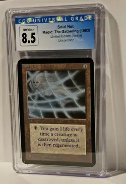 MTG - Limited Edition Alpha 1993 - Soul Net - CGC 8.5 BN/MINT+ - Image 2