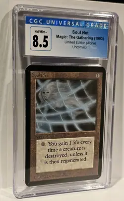 MTG - Limited Edition Alpha 1993 - Soul Net - CGC 8.5 BN/MINT+ - Image 3