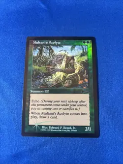 FOIL MULTANI’S ACOLYTE LP- Urza’s Legacy mtg Magic fast shipping - Image 1