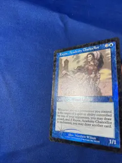 FOIL RAYNE, ACADEMY CHANCELLOR LP Urza’s Destiny Original mtg fast shipping - Image 3