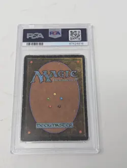 1996 Magic the Gathering Alliances, Force of Will, blue PSA 3 - Image 2