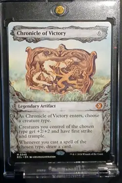 MTG - Chronicle of Victory (Showcase Regular) - Lorwyn Eclipsed 0346 Z154 - Image 1