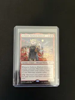 MTG - Sethron, Hurloon General - 2021 Lunar New Year - Foil - APAC Promo - Image 1