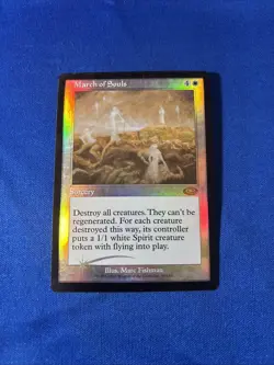 FOIL MARCH OF SOULS LP Planeshift mtg Magic fast shipping - Image 1