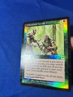 FOIL WIREWOOD HERALD LP Onslaught Original mtg Magic fast shipping - Image 3
