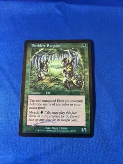 FOIL BIRCHLORE RANGERS LP- Onslaught mtg Magic fast shipping - Image 1