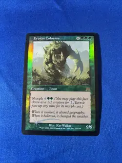 FOIL KROSAN COLOSSUS LP- Onslaught Original mtg Magic fast shipping - Image 1