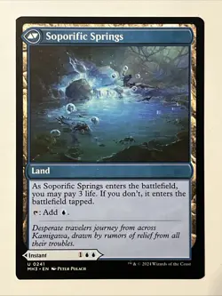 Sink into Stupor / Soporific Springs - Modern Horizons 3 - MTG MH3 0241 U / LP - Image 2