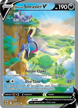 Hisuian Sneasler V Alt Art 175/189 Pokemon Sword & Shield Astral Radiance- Mint - Image 1