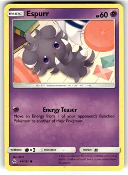 Pokemon Espurr - 44/131 - Common Forbidden Light - Image 1