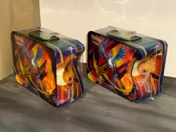 Pokemon Fall 2018 Collectors Chest X2 Pikachu Eevee NEW 2 Tin Sun & Moon SEE Des 820650804182 - Image 4