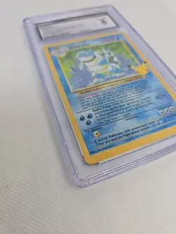 2021 Pokemon Celebrations Blastoise Classic Collection Holo #2/102 CGC 8 - Image 2