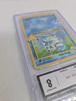 2021 Pokemon Celebrations Blastoise Classic Collection Holo #2/102 CGC 8 - Image 4