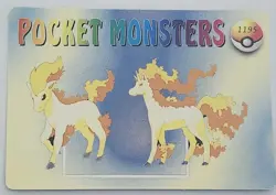 Charizard #1193 Prism Pocket Monsters Vending Sticker Vintage Japanese RARE NM - Image 2