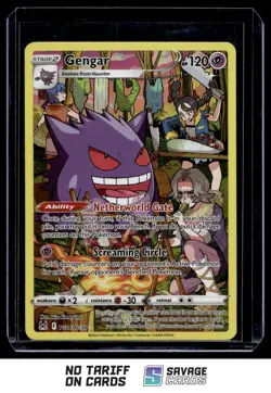 2022 Pokemon SWSH Lost Origin Trainer Gallery Gengar #TG06/TG30 - Image 1