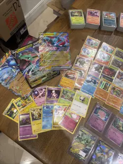 Massive Pokemon Collection Holo Reverse Holo Super Rare 1100 + TCG Card Lot D6 - Image 2