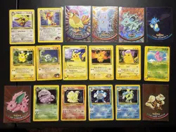 Lot Of 18 VTG Pokemon Cards E Reader Jungle Base Set 2 Rocket TOPPS Holo HP-LP - Image 1