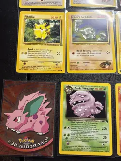 Lot Of 18 VTG Pokemon Cards E Reader Jungle Base Set 2 Rocket TOPPS Holo HP-LP - Image 5