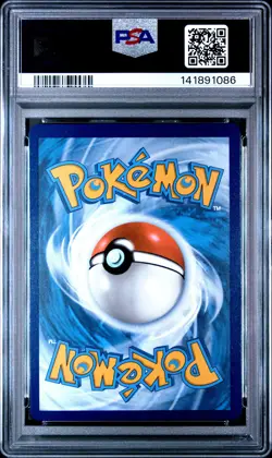 2025 POKEMON WHT EN-WHITE FLARE BLACK WHITE RARE #172 VICTINI PSA 9 - Image 2