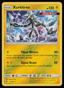 Xurkitree 70/236 Reverse Holofoil Pokemon TCG SM - Unified Minds LP - Image 1