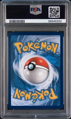 2019 POKEMON SUN & MOON TEAM UP #119 DRAGONITE-REVERSE FOIL PSA 8 - Image 2