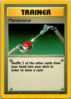 Base Set #083/102 Maintenance Pokemon Moderately Played - Image 1