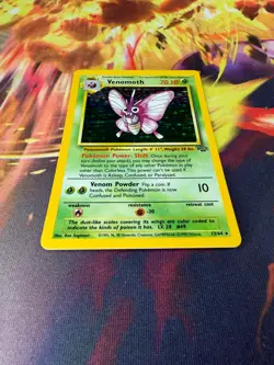 Venomoth 13/64 NM Holo Rare Jungle 1999 Pokemon TCG - Image 2