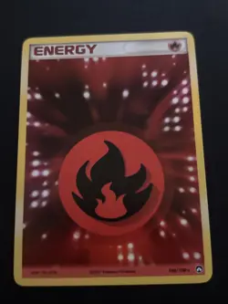 Pokemon TCG: Ex Power Keepers- Fire Energy 104/108 Holo - Image 1