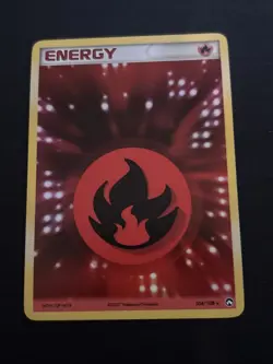 Pokemon TCG: Ex Power Keepers- Fire Energy 104/108 Holo - Image 2